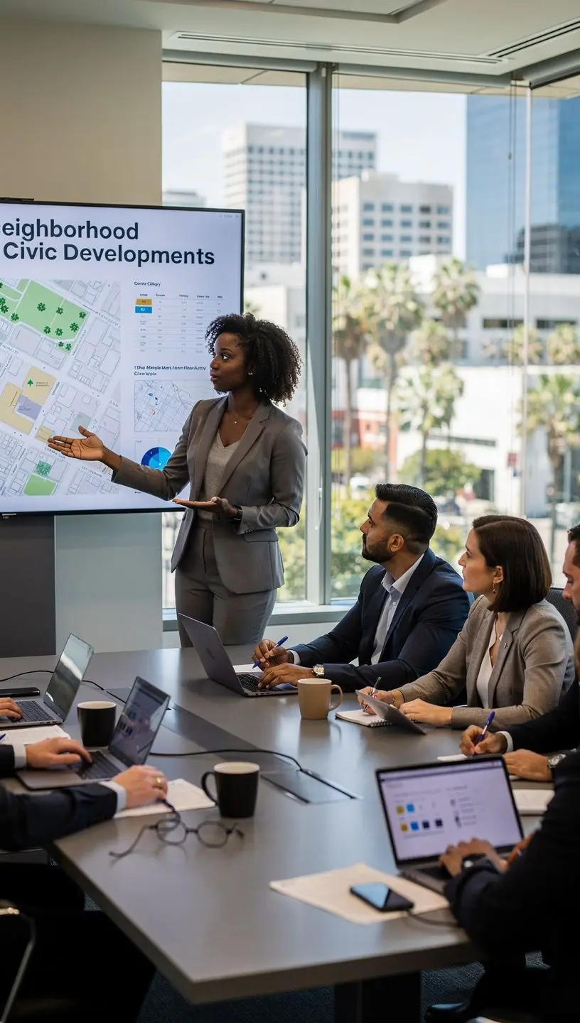 Professional business solutions illustration